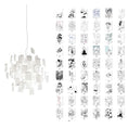 Load image into Gallery viewer, Paper Chandelier