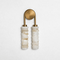 Load image into Gallery viewer, Payson Double Alabaster Wall Lamp