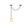 Load image into Gallery viewer, Orba Chain Alabaster Chandelier