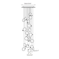 Charger l'image dans la visionneuse de la galerie, Mesh Glass Cluster Chandelier