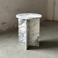 Load image into Gallery viewer, Rosie Marble Side Table