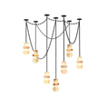 Load image into Gallery viewer, Orba Chain Alabaster Chandelier