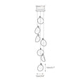 Charger l'image dans la visionneuse de la galerie, Mesh Glass Cluster Chandelier