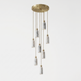 Load image into Gallery viewer, Figure Spanish Alabaster Pendant Light