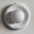 Load image into Gallery viewer, Orli White Marble Sconce