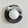 Load image into Gallery viewer, Orli Black Marble Sconce