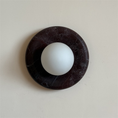 Load image into Gallery viewer, Orli Deep Purple Red Marble Sconce