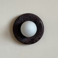 Load image into Gallery viewer, Orli Deep Purple Red Marble Sconce