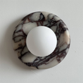 Load image into Gallery viewer, Orli Bvlgari Purple Marble Sconce