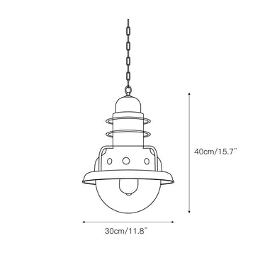 Abeleisa Pendant Lamp – detail 3 — Dimension drawings 1