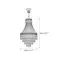 Load image into Gallery viewer, Adele Crystal Waterfall Chandelier
