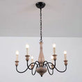 Load image into Gallery viewer, Afralia Wooden Chandelier
