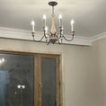 Load image into Gallery viewer, Afralia Wooden Chandelier