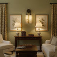 Load image into Gallery viewer, Payson Double Alabaster Wall Lamp