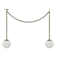 Load image into Gallery viewer, Alabaster Swag Pendant Lamp