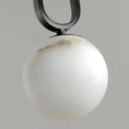 Load image into Gallery viewer, Alabaster Ball Pendant Lamp