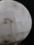 Load image into Gallery viewer, Alabaster Ball Table Lamp