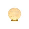 Load image into Gallery viewer, Alabaster Ball Table Lamp