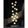 Load image into Gallery viewer, Alabaster Balls Cluster Chandelier