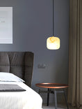 Load image into Gallery viewer, Alabaster Bedside Pendant Light