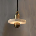 Load image into Gallery viewer, Alabaster Comet Pendant Lamp