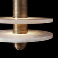 Load image into Gallery viewer, Alabaster Comet Pendant Lamp