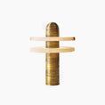 Load image into Gallery viewer, Alabaster Comet Table Lamp