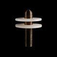Load image into Gallery viewer, Alabaster Comet Table Lamp
