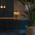 Load image into Gallery viewer, Alabaster Comet Table Lamp