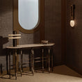 Load image into Gallery viewer, Alabaster Comet Table Lamp