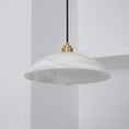 Load image into Gallery viewer, Alabaster Dome Pendant Light