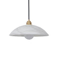 Load image into Gallery viewer, Alabaster Dome Pendant Light