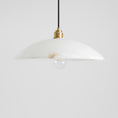 Load image into Gallery viewer, Alabaster Dome Pendant Light