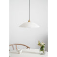 Load image into Gallery viewer, Alabaster Dome Pendant Light