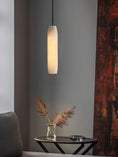Load image into Gallery viewer, Alabaster Flute Pendant Light