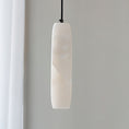 Load image into Gallery viewer, Alabaster Flute Pendant Light
