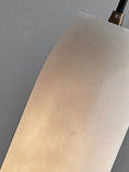 Load image into Gallery viewer, Alabaster Flute Pendant Light