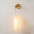 Load image into Gallery viewer, Alabaster Flute Wall Lamp