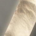 Load image into Gallery viewer, Alabaster Flute Wall Lamp