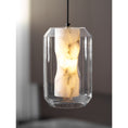 Load image into Gallery viewer, Glass Alabaster Pendant Lamp