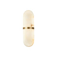 Load image into Gallery viewer, Alabaster Pill Wall Lamp