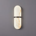Load image into Gallery viewer, Alabaster Pill Wall Lamp