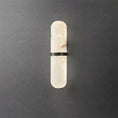 Load image into Gallery viewer, Alabaster Pill Wall Lamp