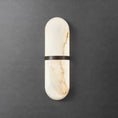 Load image into Gallery viewer, Alabaster Pill Wall Lamp