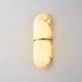 Load image into Gallery viewer, Alabaster Pill Wall Lamp