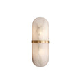 Load image into Gallery viewer, Alabaster Pill Wall Lamp