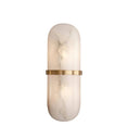 Load image into Gallery viewer, Alabaster Pill Wall Lamp