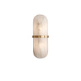 Load image into Gallery viewer, Alabaster Pill Wall Lamp