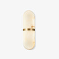 Load image into Gallery viewer, Alabaster Pill Wall Lamp