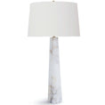 Load image into Gallery viewer, Marble Quatrefoil Table Lamp